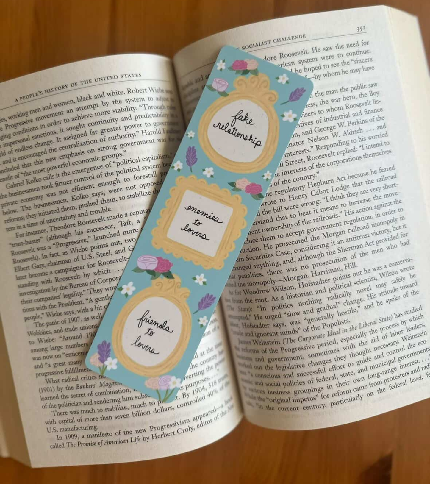 Bridgerton Bookmark by mellipops art