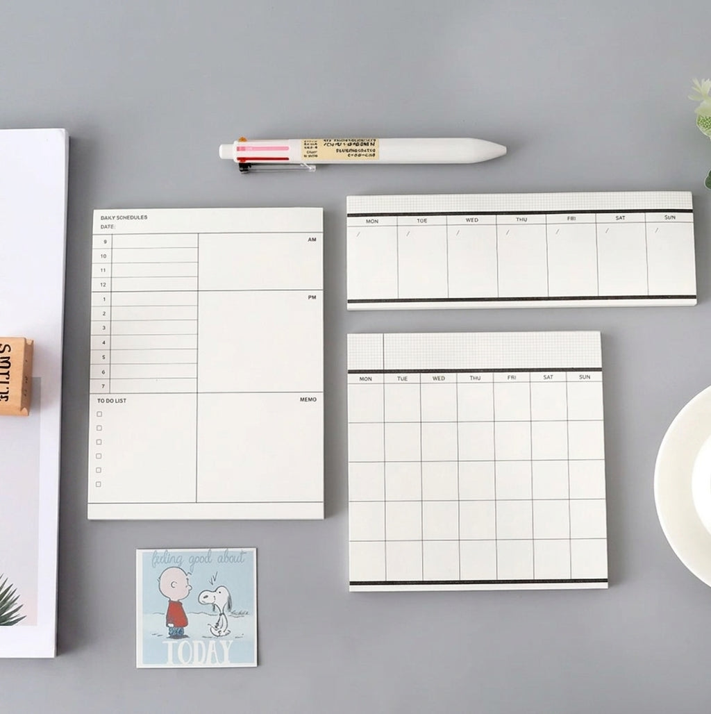 Minimalist Sticky Note Planner