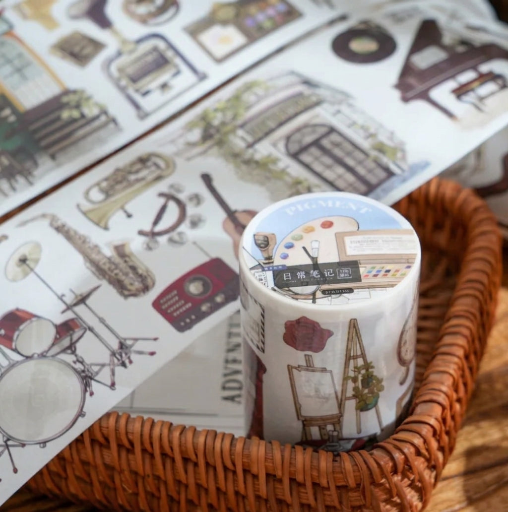 Vintage Journal Washi Tape