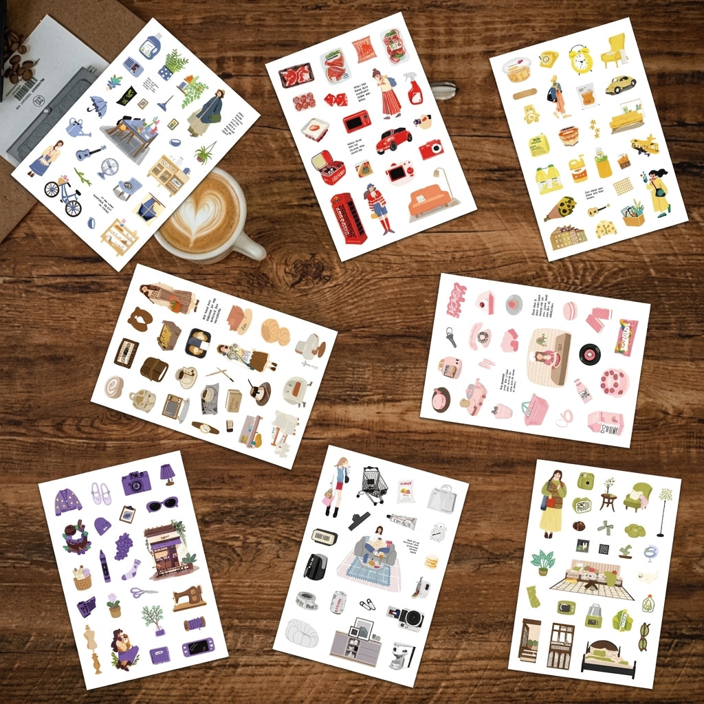 Weekend Life Sticker Sheet