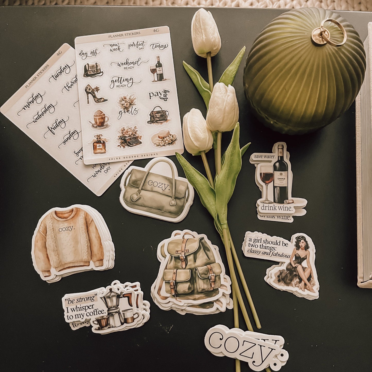 Coffee Whisper Single Sticker