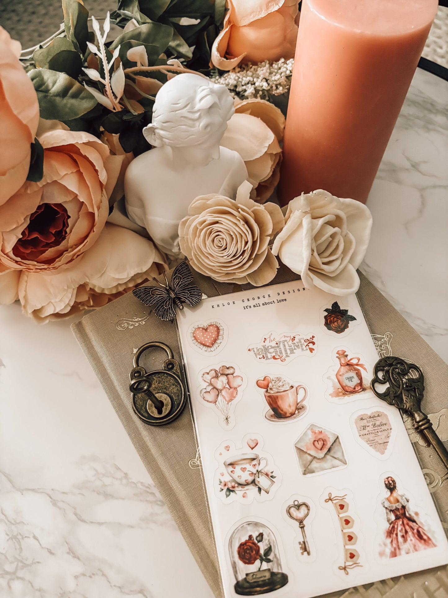 All About Love Sticker Sheet