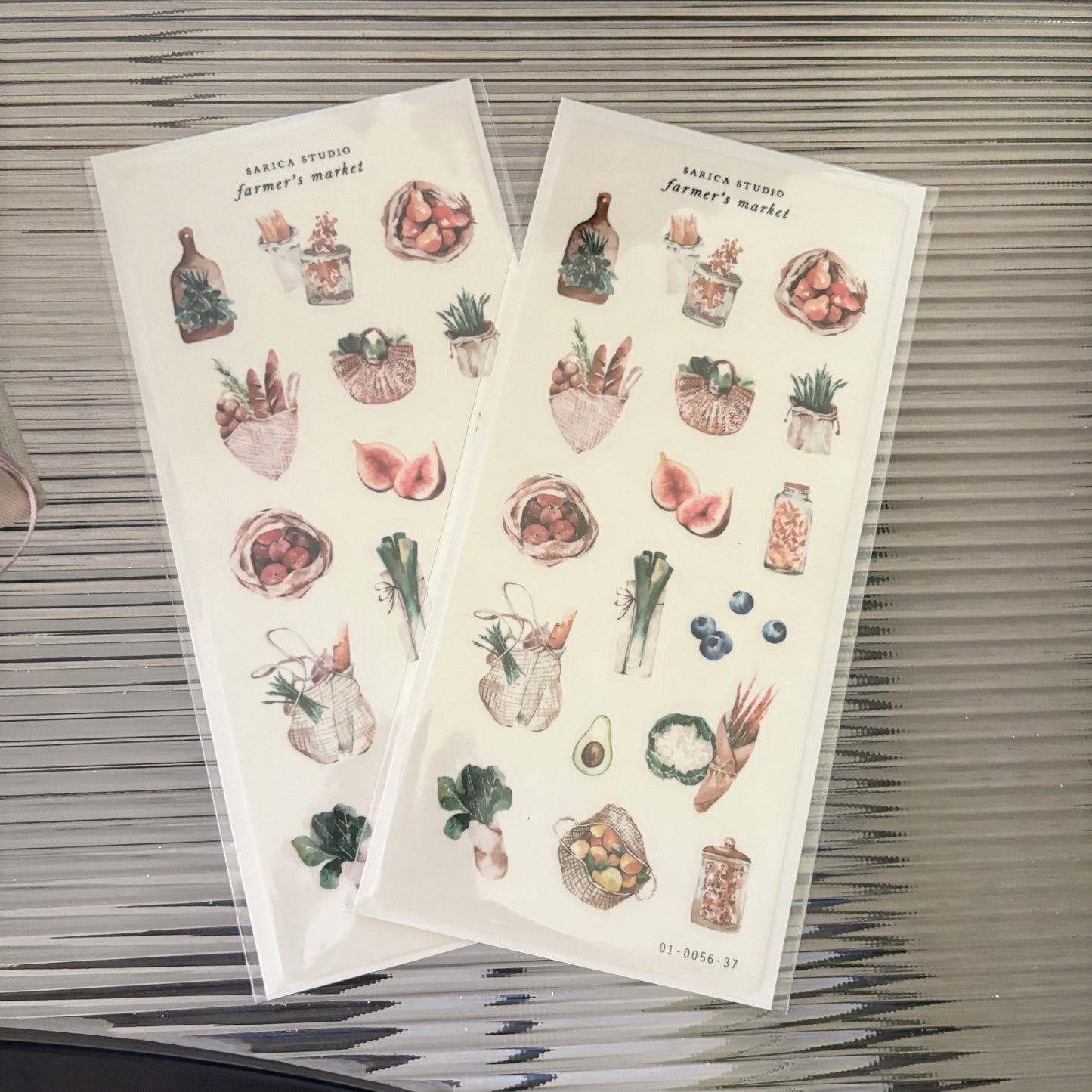 Farmer's Market Stickers - Sarica Studio