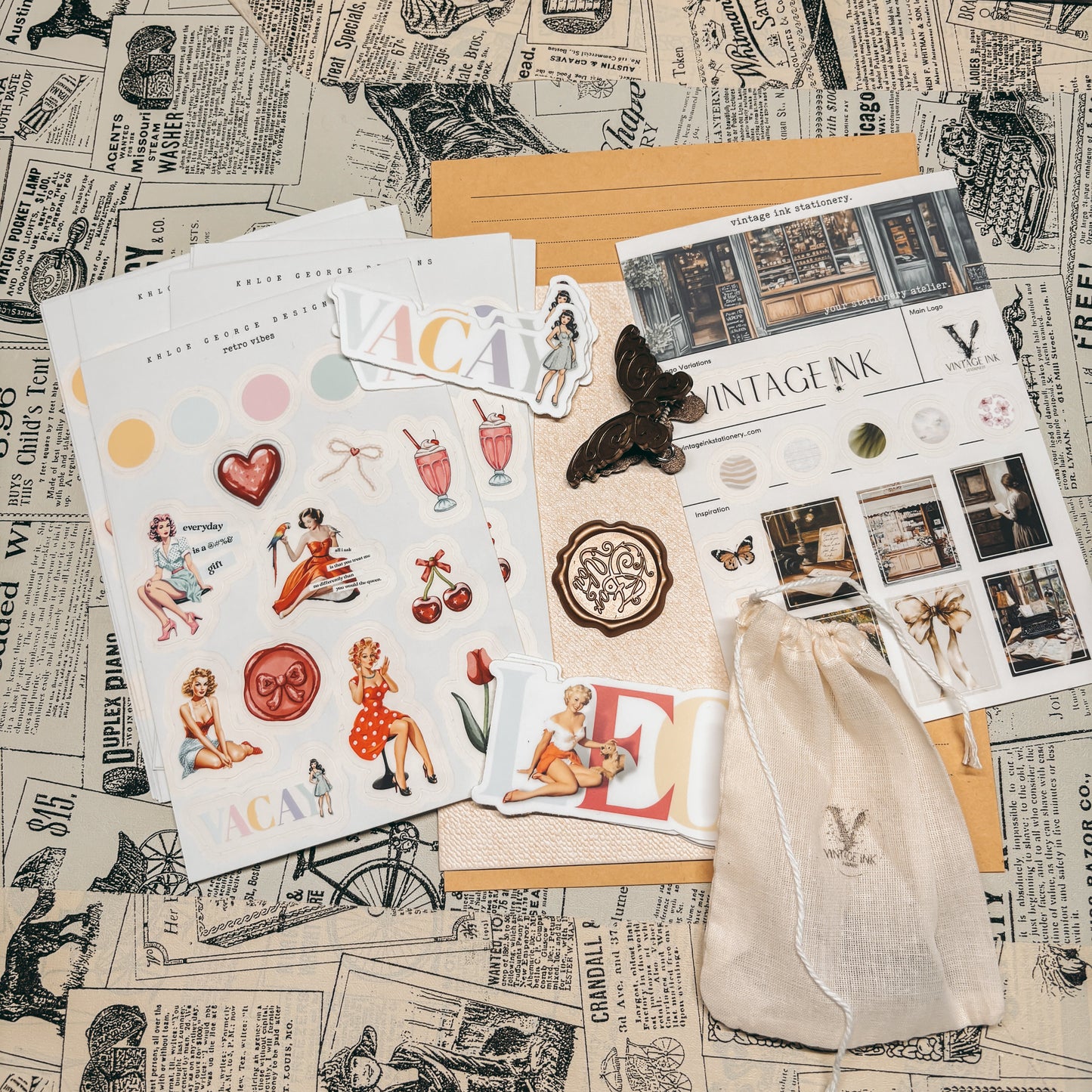 Retro Vibes Sticker Sheet