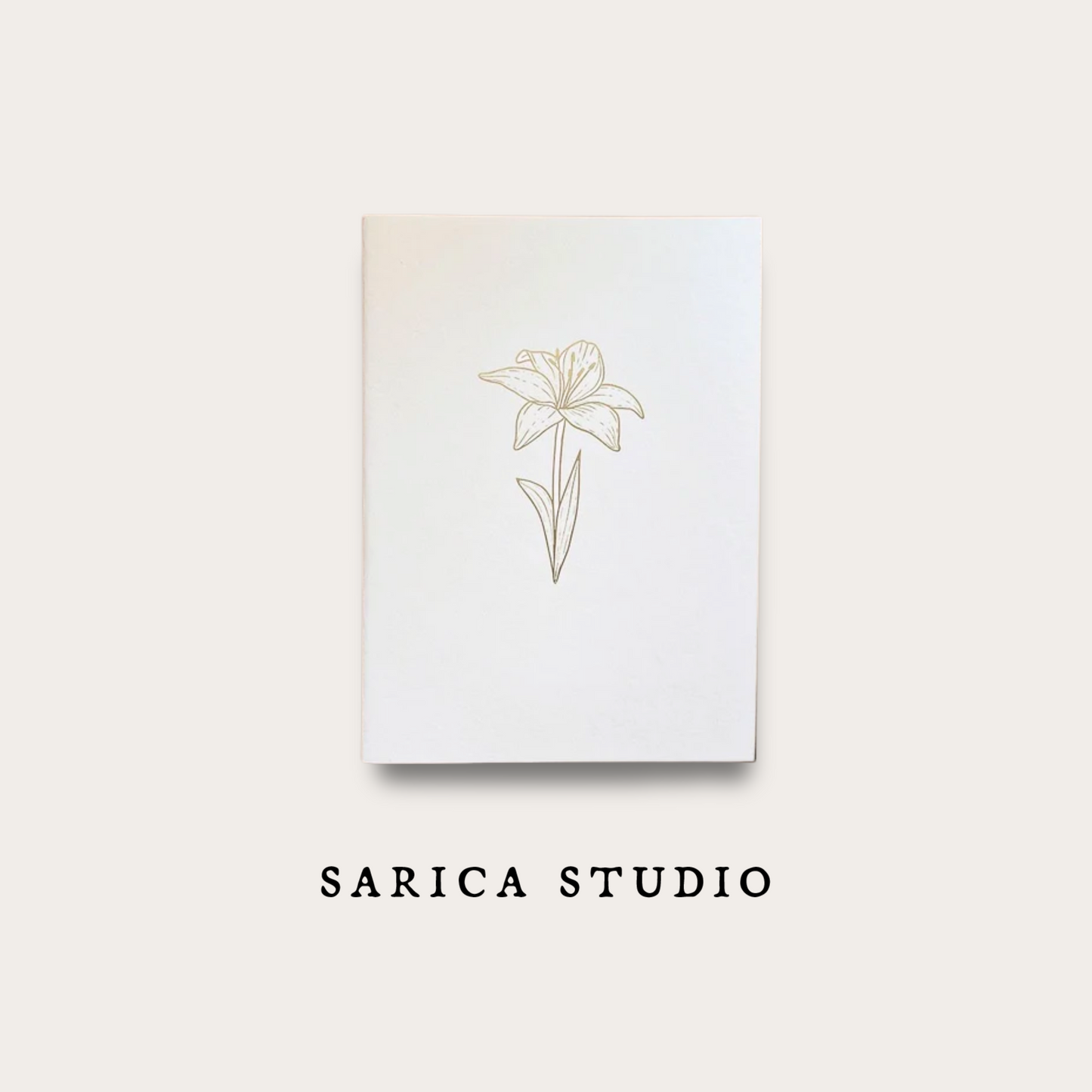 Lily Notebook (Passport TN Size) - Sarica Studio