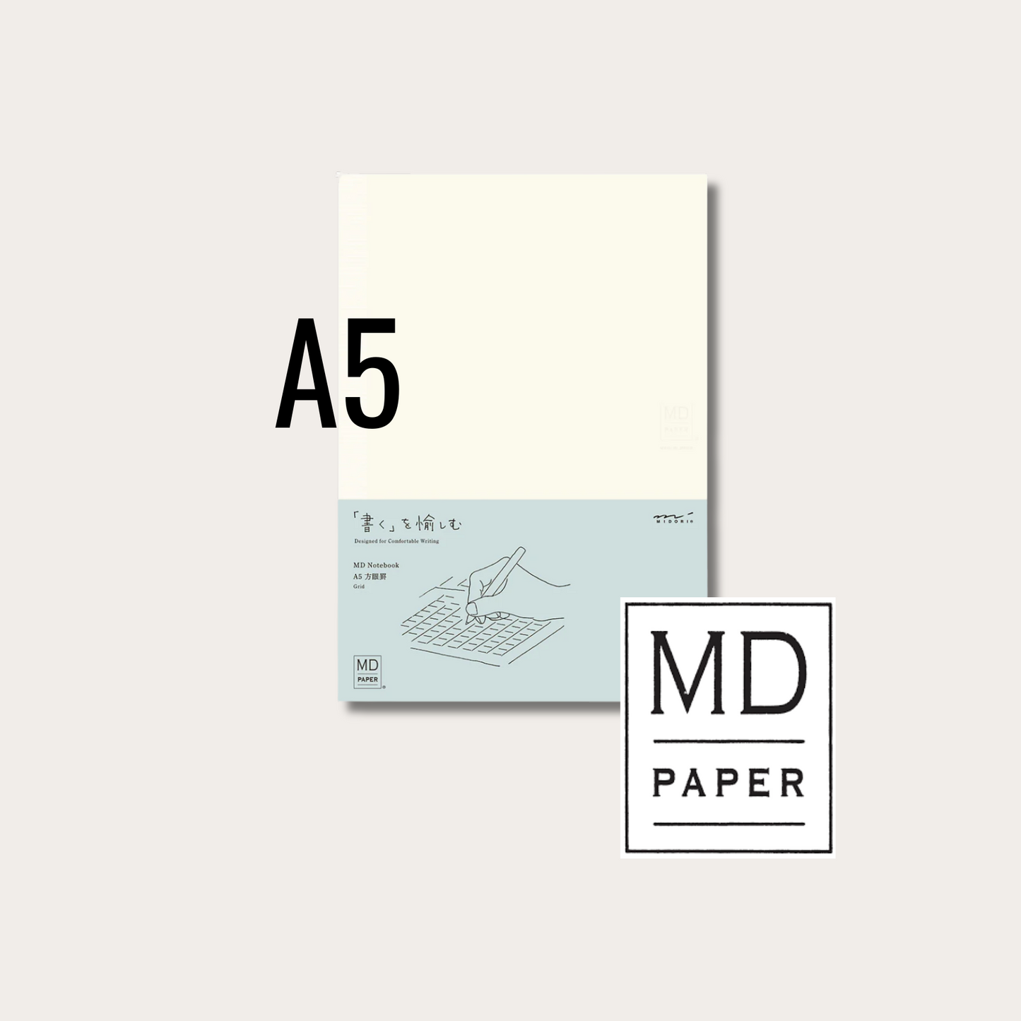 Midori MD Notebook A5 Grid