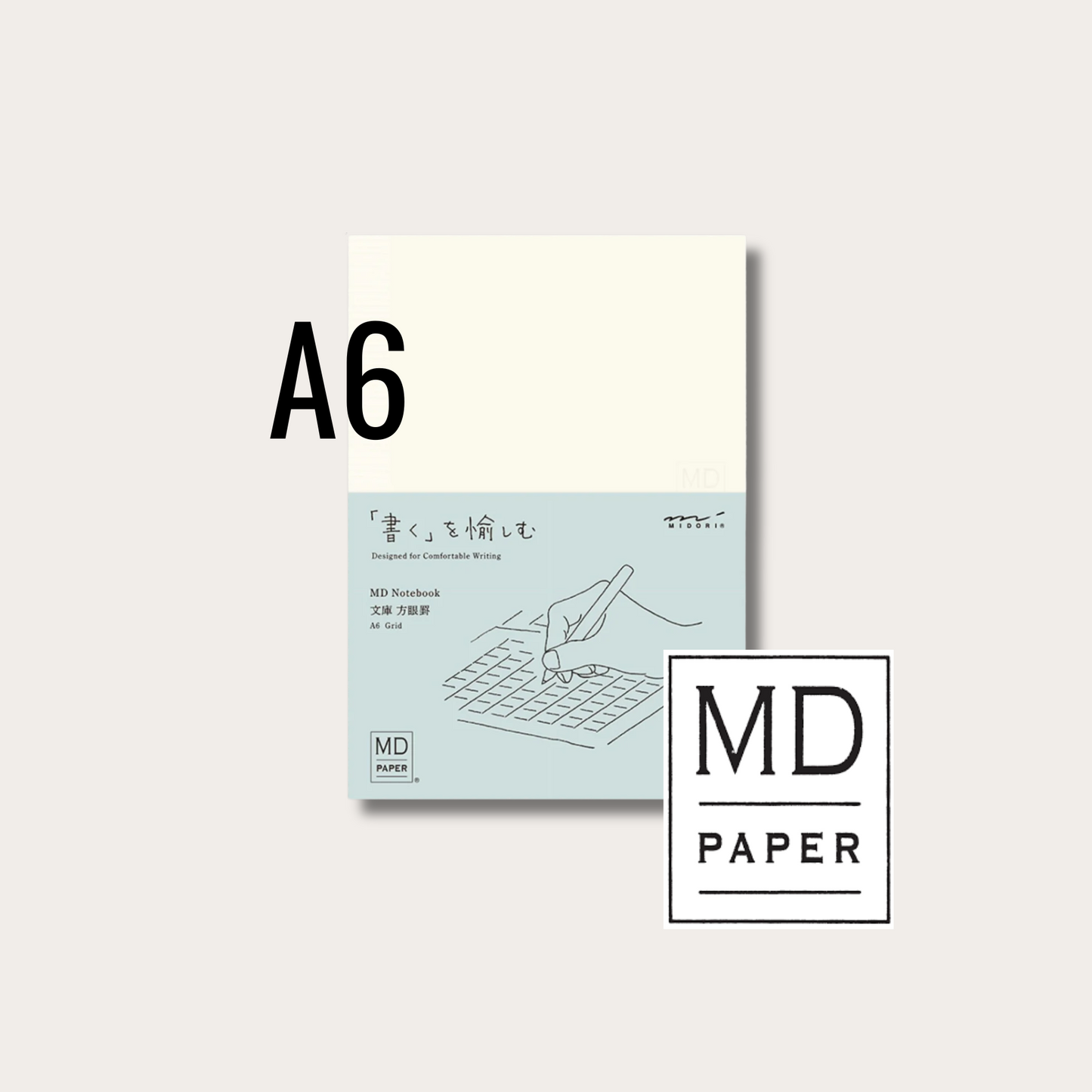 Midori MD Notebook A5 Grid