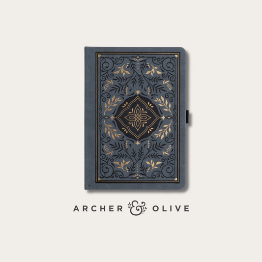 Storybook in Navy A5 - Archer & Olive