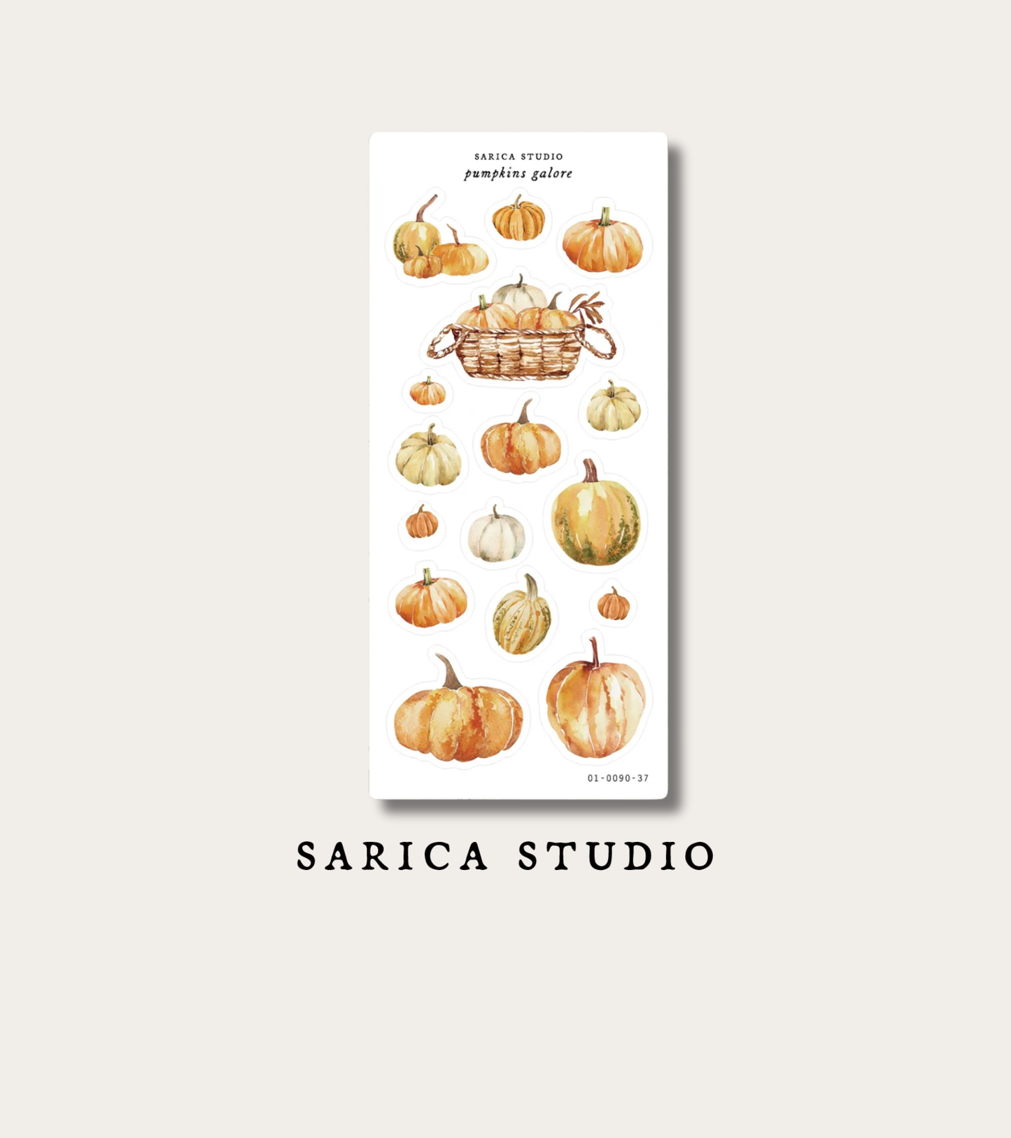 Autumn Sticker Sheets  - Sarica Studio