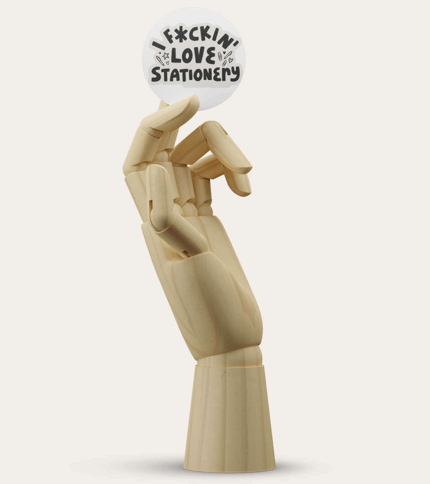 Fuckin Love Stationery Single Sticker