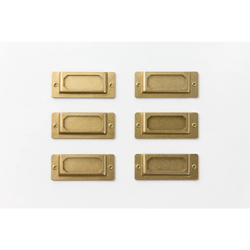 Brass Label Plate - Traveler's Company