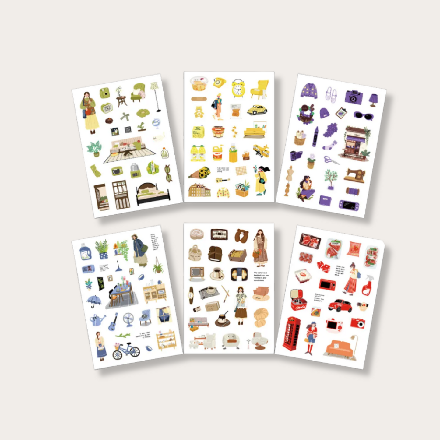 Weekend Life Sticker Sheet