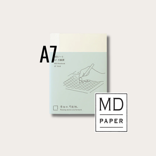 Midori MD Notebook A7 Grid