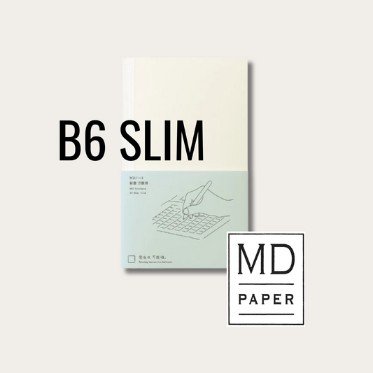 Midori MD Notebook B6 Slim Grid