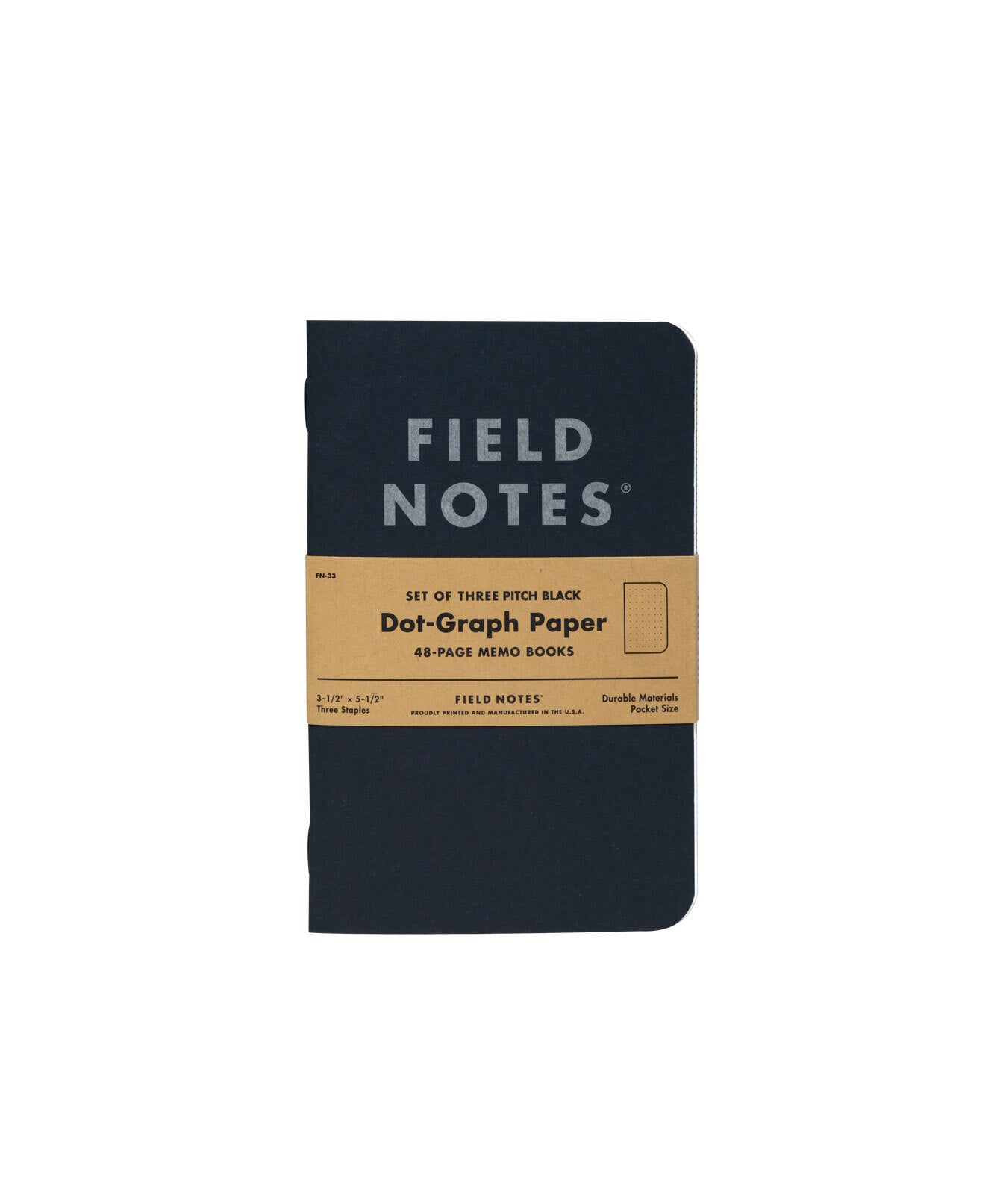 3 Pack Notebooks - Field Notes