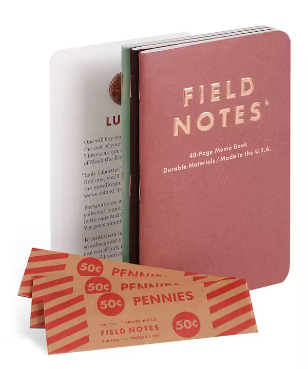 3 Pack Notebooks - Field Notes