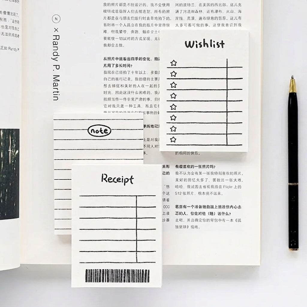 Mini Portable Memo Pads
