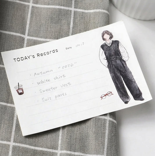 Vintage Record Memo Padd