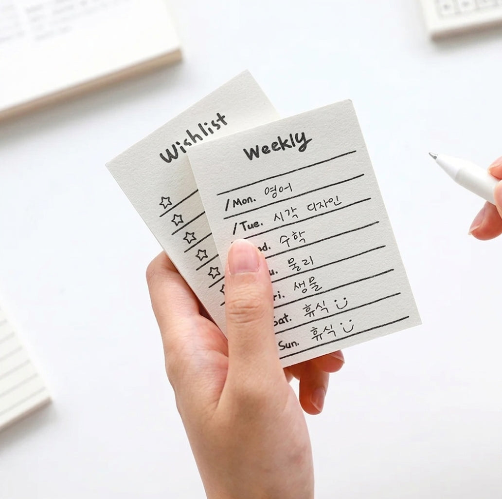 Mini Portable Memo Pads