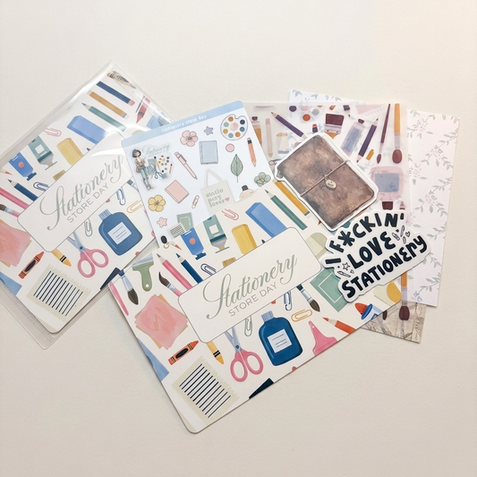 Stationery Store Day Junk Journal Bundle