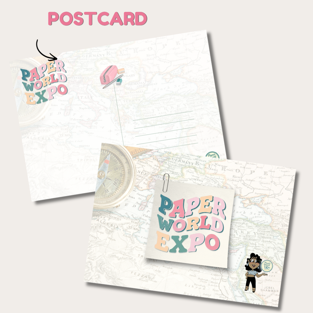 Paper World Expo Postcard