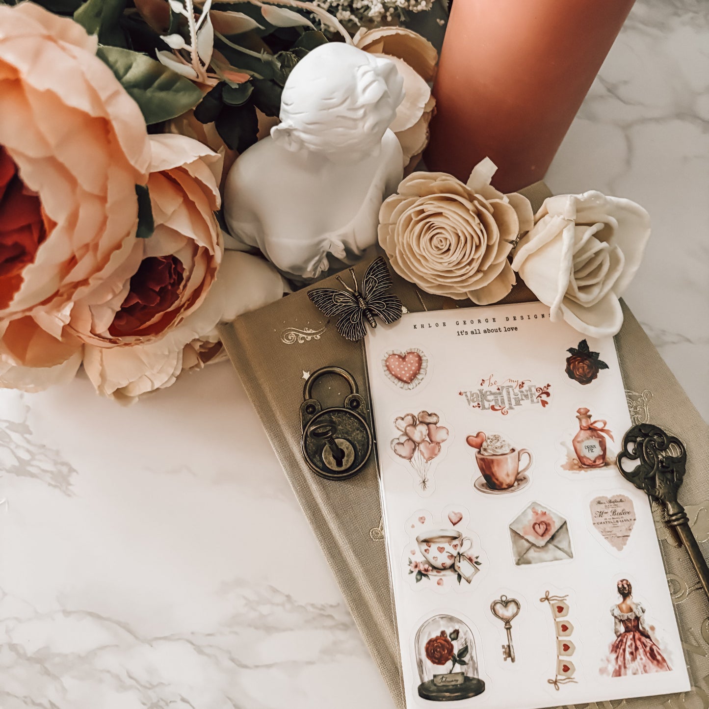 All About Love Sticker Sheet