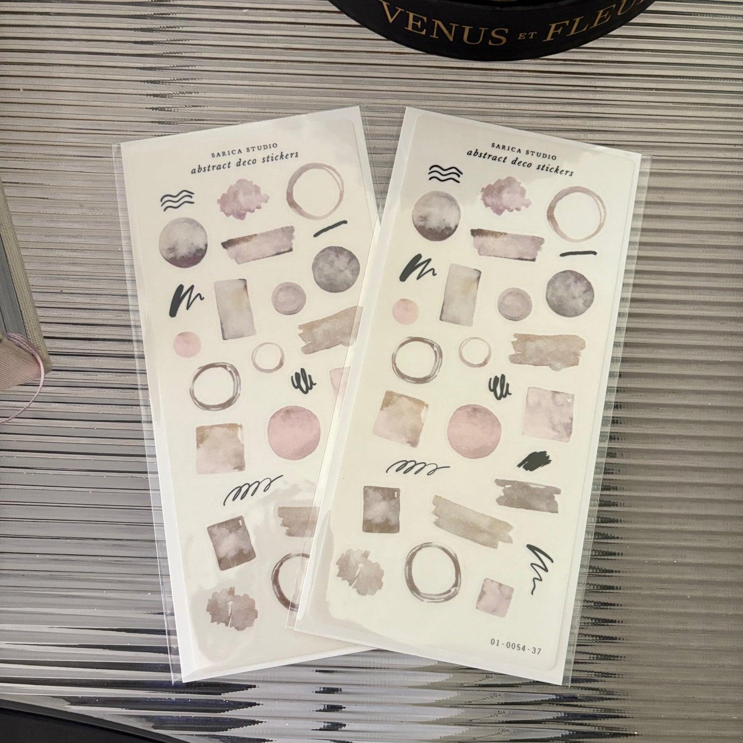 Abstract Deco Stickers -  Sarica Studio