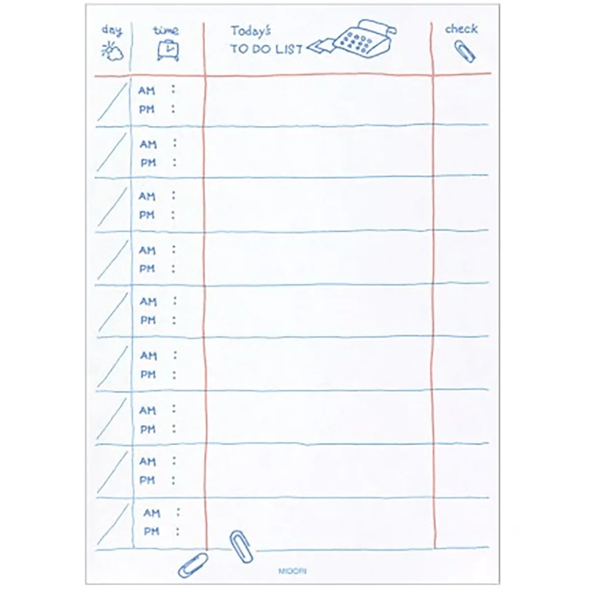 Midori // To-Do Memo Pad