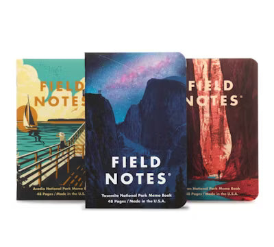 3 Pack Notebooks - Field Notes
