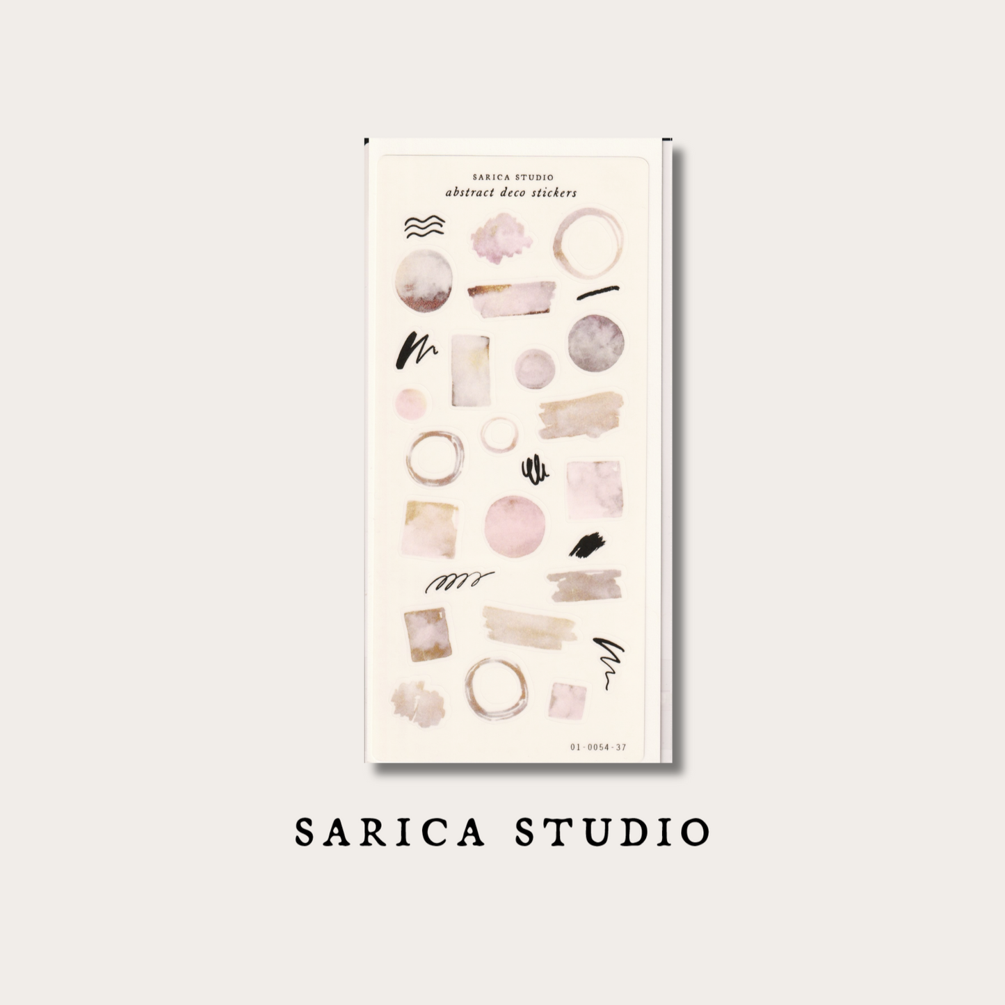 Abstract Deco Stickers -  Sarica Studio
