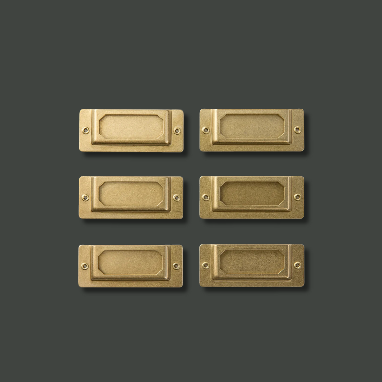 Brass Label Plate - Traveler's Company