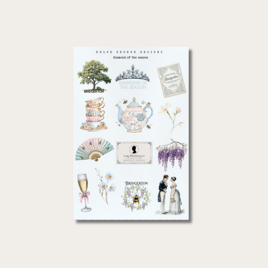 Diamond of the Season Sticker Sheet