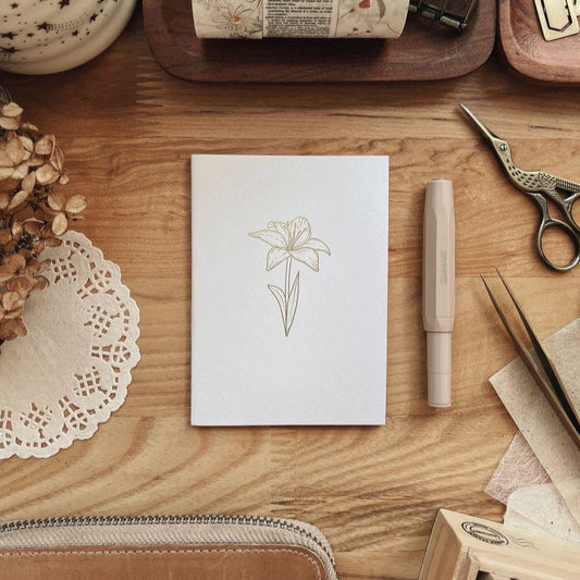 Lily Notebook (Passport TN Size) - Sarica Studio