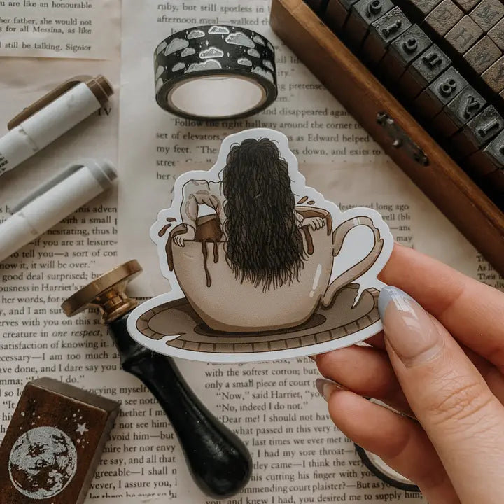 Ring Coffee Single Sticker
