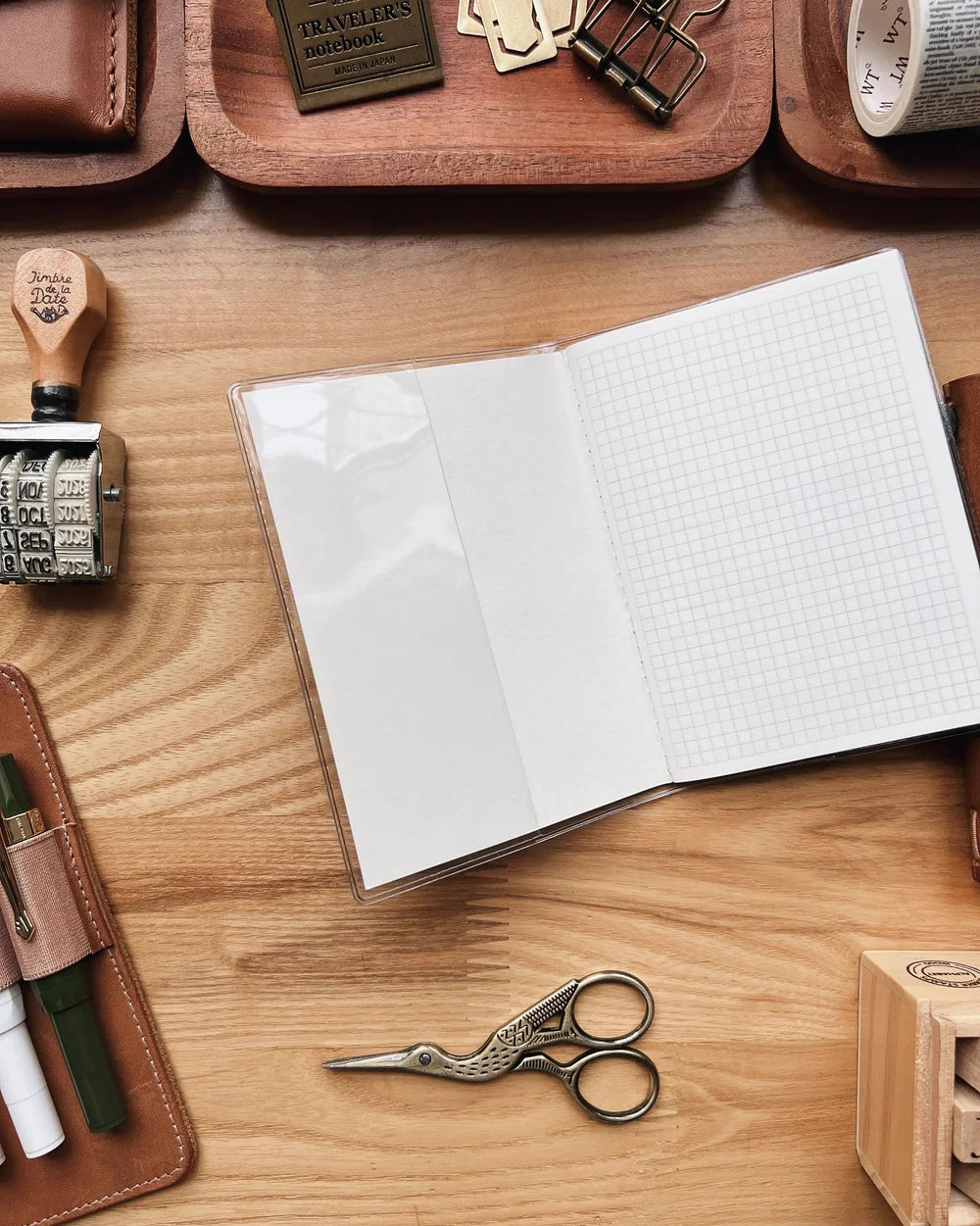 Clear Cover for Passport Traveler's Notebook