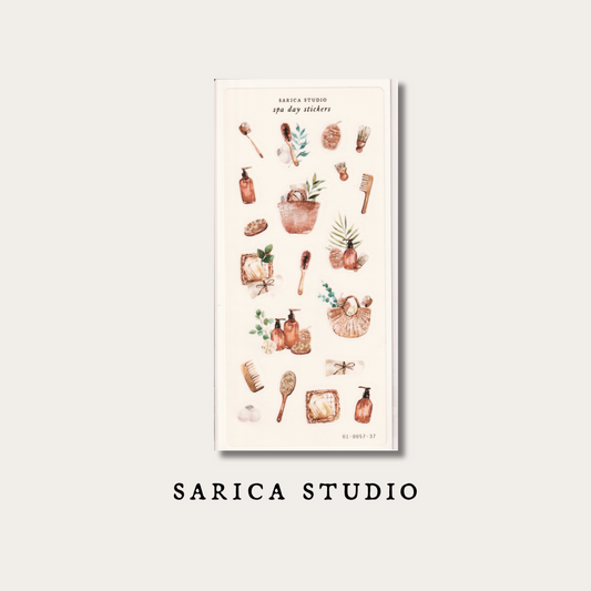 Spa Day Stickers -  Sarica Studio