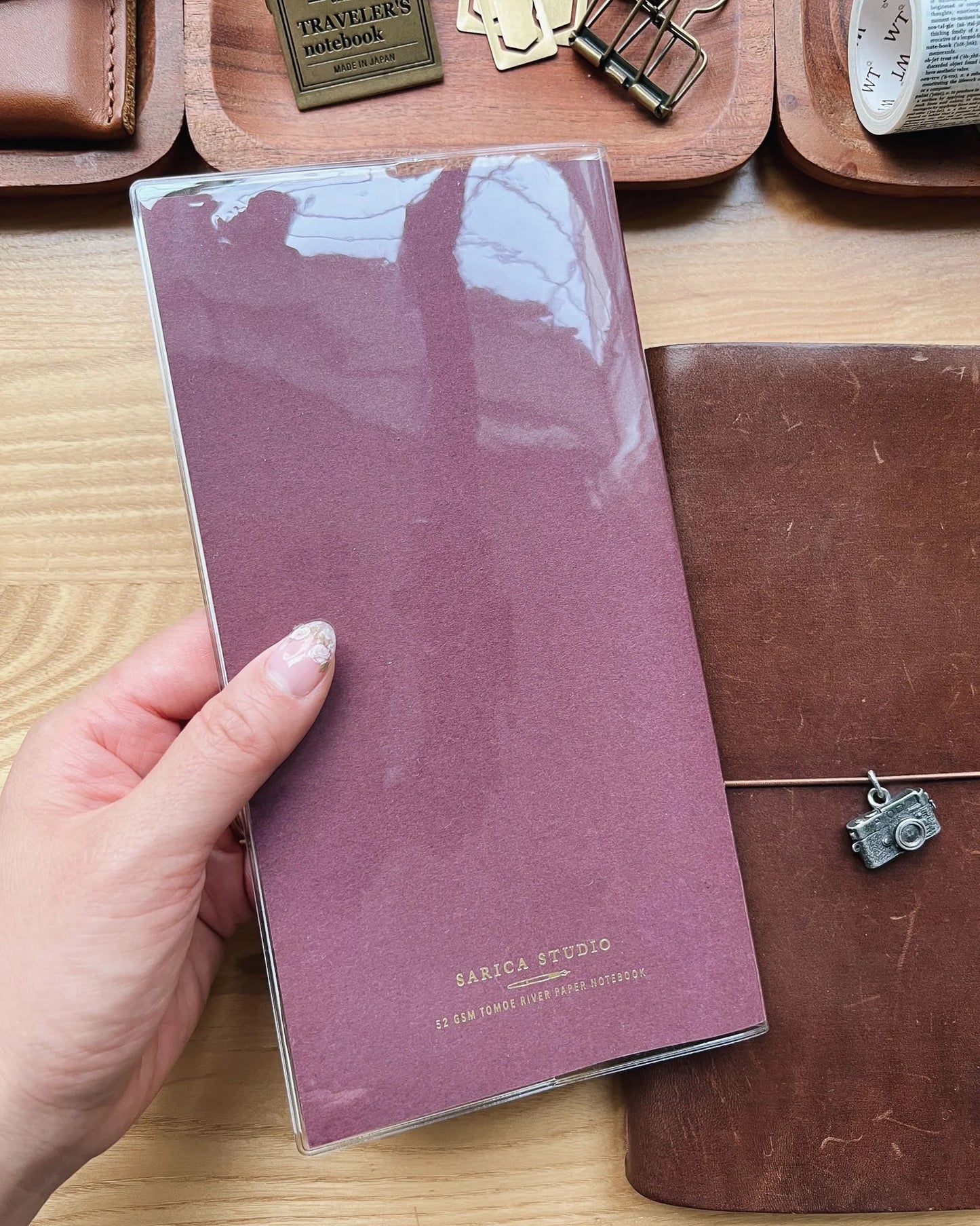 Clear Cover for Standard Traveler's Notebook