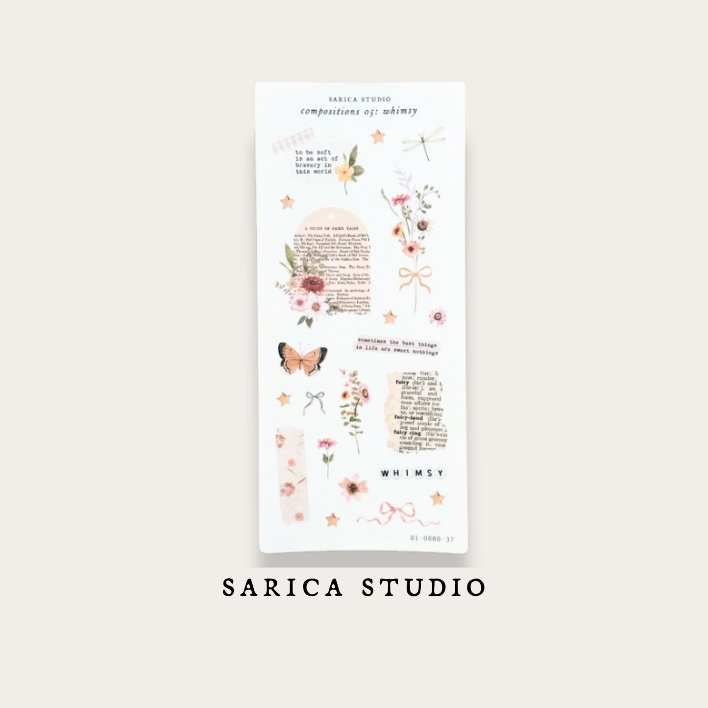 Whimsy Sticker Sheet - Sarica Studio