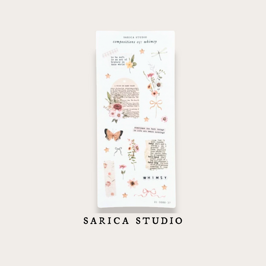 Whimsy Sticker Sheet - Sarica Studio